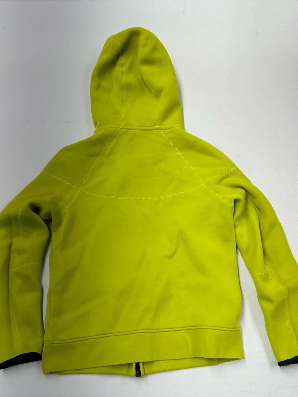 Nike Tech Sweatsuit Youth Boy Large Volt Green Joggers Hoodie Fleece Active